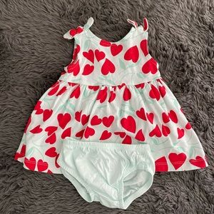 NWOT Carters dress set 3months
